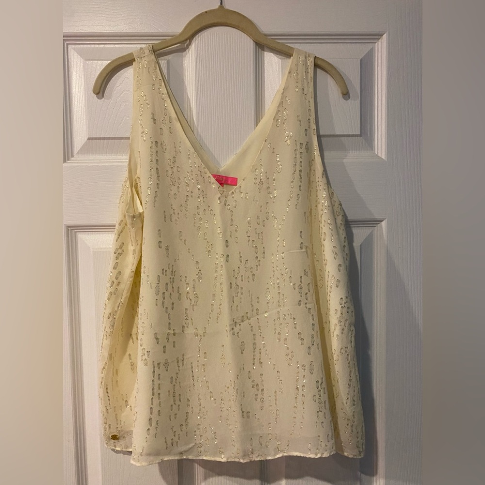 Lilly Pulitzer Florin “Fish Clip” top